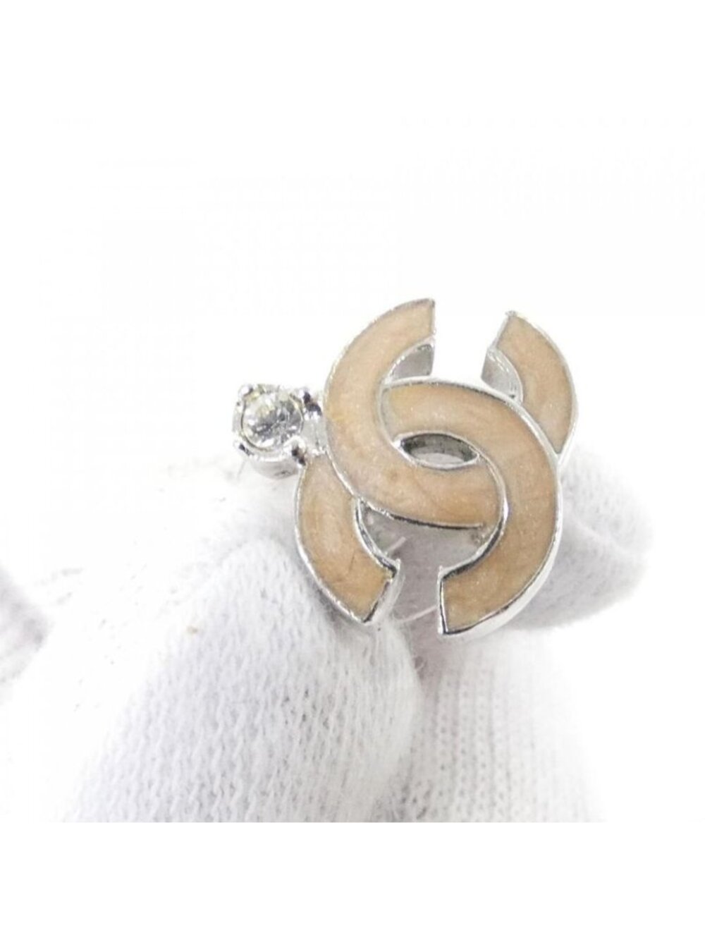 Chanel Earrings Silver - Picture 3 of 5